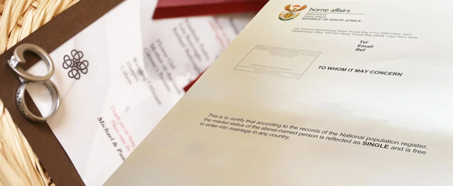 Letter of Non-Impediment Service South Africa